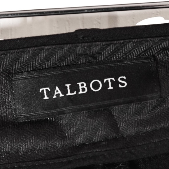 Talbots Women's Hampshire Ankle Pants: Black; Plus 16W - Picture 6 of 13